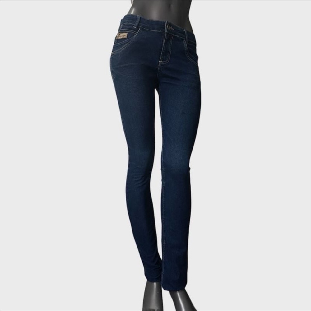 Junior's EUC Rare Kalowa Dark Wash PUSH-UP Jeggings Size 7